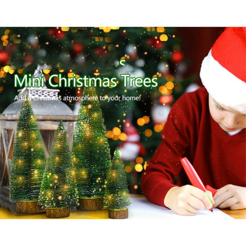 Small Christmas Tree with Lights, 4 Sizes Table De 1