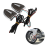 Aero Head Marker Lights Smoke Lens for Goldwing 1 3