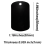 25 Pack Aluminum Blank Dog Tags for Laser-Engravin 6