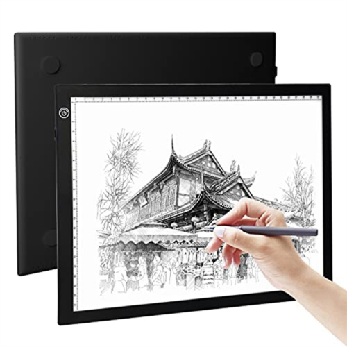 A4 LED Light Pad,USB Powered Drawing Board,Adjusta 2