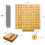 Crochet Blocking Board Handcrafted Knitting Mat Gr 4