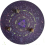 Divination Mat, Round Shape Starry Letter Rubber A 6