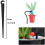 200Pcs Irrigation Drip Support Stakes for 1/4-Inch 4