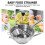 Rotary Food Mill Potato Ricer with 3 Interchangeab 9