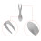 Corn Holders Set of 21 Stainless Steel on the Cob 7