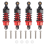 4Pcs Aluminum Alloy Shock Absorbers Damper Set for 2