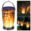 96LED Solar Torch Dance Flicker Flame Light Garden 3
