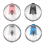 4 Pack 20 Oz Tumbler Replacement Lid,Spill Proof,T 3