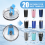 4 Pack 20 Oz Tumbler Replacement Lid,Spill Proof,T 6