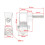 Lower Fork Spotlight Holder Lights Lamp Mounting 4