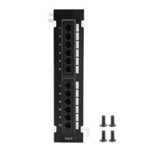 Network Tool Kit 12 Port Cat6 Patch Panel Rj45 Net