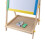 Wooden 2 in 1 Kids Easel Chalk Drawing Board Black 9