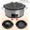 2-Piece Slow Cooker Liner Grey For Slow Cookers Compatible With Most Models 4