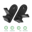 8 Pcs Cutting Mat Hangers with Double Hooks Storag 3