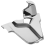 1Pair Engine Cover Chrome for Goldwing 1800 GL1800 3