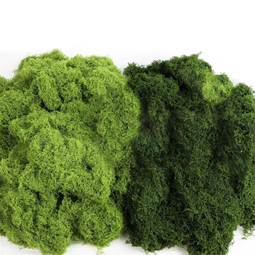 Fake Moss for Crafts, 14.1 OZ Artificial-Moss Plan 1