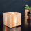 LED Decorative Cracked Wood Wall Light Square Soli 7