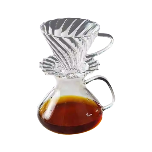 Pour over Coffee Maker Set Sharing Pot with Scale