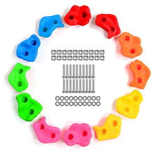 12PCS Rock Climbing Holds Kids Wall for Indoor and