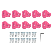 10PCS Rock Climbing Holds PE Ergonomic Hand Feelin