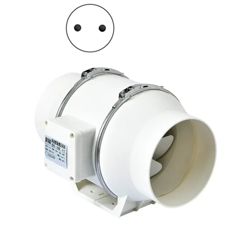 Duct Round 4 Inch Exhaust Ventilation Fan Kitchen 2