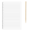 Plastic Straight Line Stencil Template 11 Inch Sca 1