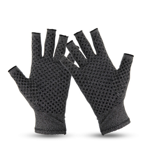 (M) Anti Arthritis Pain Relief Finger Compression Gloves - 1Pair 2