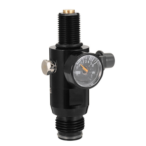 4500psi High Compressed Air Tank Regulator HPA Valve Output 2200psi 2