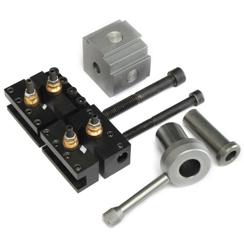 Mini Quick Change Tool Post Holder Kit Set Aluminum Alloy Tool Post Lathe Tools 2
