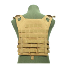 (Khaki) Men Tactical Military Armor Army Combat Vest Molle Plate Carrier JPC Vest