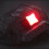 (Orange) 6 LED Clip-on Headlamp Rechargeable Sensor Cap Hat Lamp Headlight Torch Work Light 13