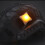 (Orange) 6 LED Clip-on Headlamp Rechargeable Sensor Cap Hat Lamp Headlight Torch Work Light 15