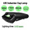 (Orange) 6 LED Clip-on Headlamp Rechargeable Sensor Cap Hat Lamp Headlight Torch Work Light 5
