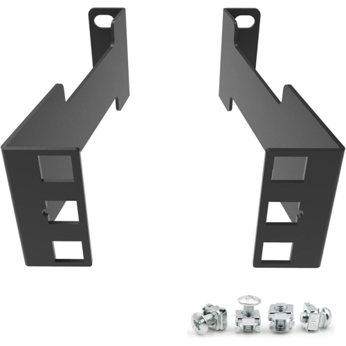 1U Server Rack Depth Extender - 4-Inch/10 cm Deep
