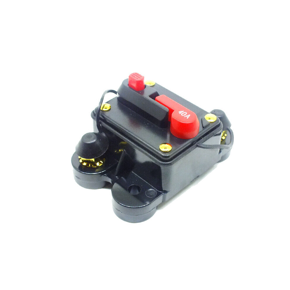 (50A) Car Truck Circuit Breaker Self-Recovery 40A 50A 60A 80A 100A 150A 200A 250A 300A Auto Audio Fuse Holder Power Insurance 12V 24V 4250937562492