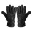 (Red) Motorcycle Leather Gloves Touch Screen Winter Warm Waterproof 10