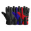 (Blue) Motorcycle Leather Gloves Touch Screen Winter Warm Waterproof 2