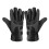 (Blue) Motorcycle Leather Gloves Touch Screen Winter Warm Waterproof 7