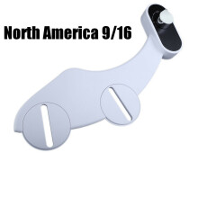 (9/16 North American Standards) Bidet Fresh Water Spray Mechanical Non-Electric Bidet Toilet Seat Attachment