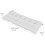 (Beige) Outdoor Cushion Waterproof Solid Bench Swing Mat High Rebound Foam 5