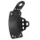 Vertical Side Mount Tail Light License Plate Bracket For Harley Chopper Black 3