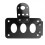 Universal Motorcycle 7/8'' 22mm License Plate Holder Metal License Bracket 6