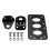 Universal Motorcycle 7/8'' 22mm License Plate Holder Metal License Bracket 11