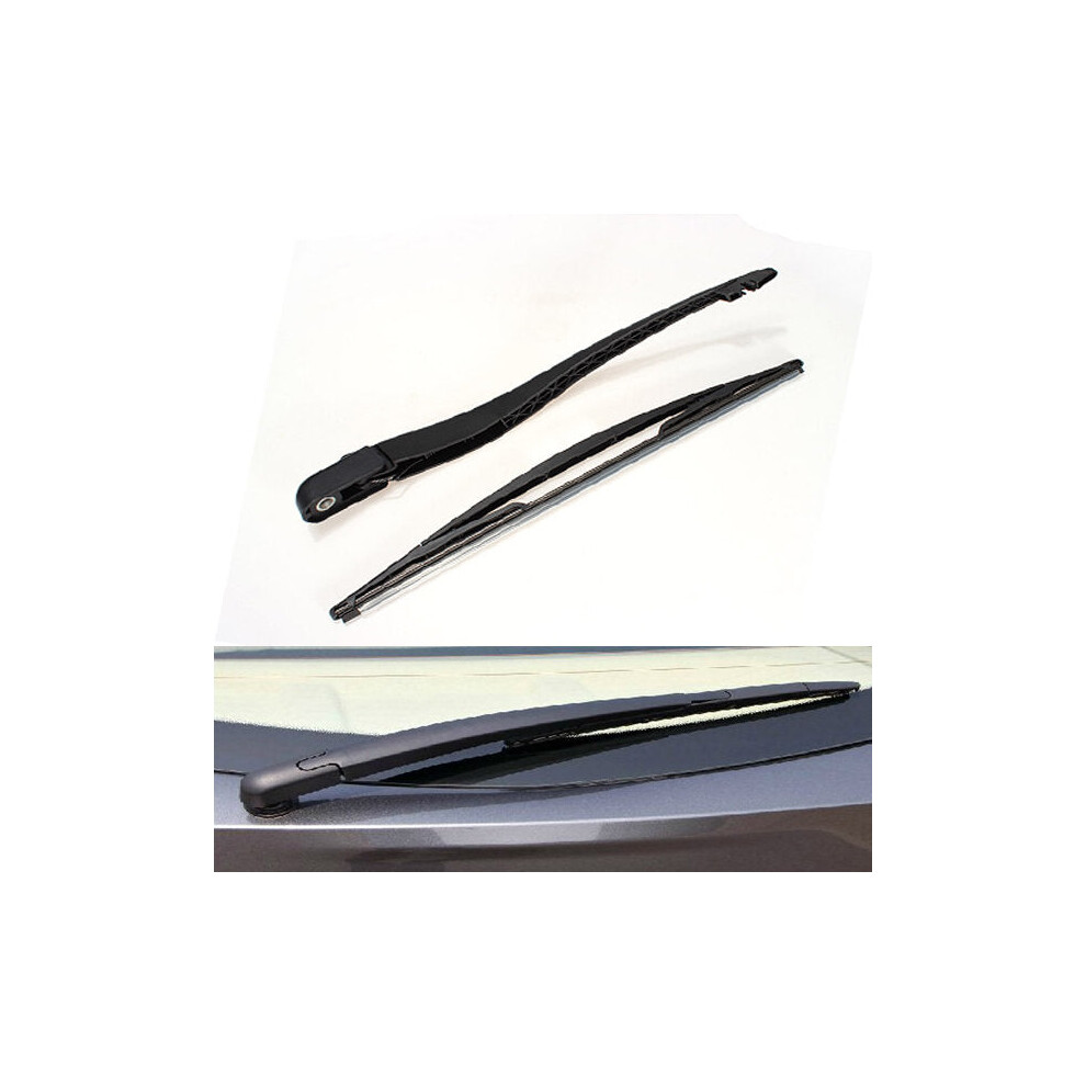 Car Windscreedn Rear Wiper Arm And Blade For Vauxhall Zafira A 98-05 Black 4250937559126