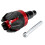(Red) Universal Motorcycle Frame Slider Falling Protector Anti Crash Caps 5-Color 1