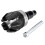 (Silver) Universal Motorcycle Frame Slider Falling Protector Anti Crash Caps 5-Color 1