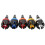 (Red) Universal Motorcycle Frame Slider Falling Protector Anti Crash Caps 5-Color 4