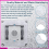 6PCS Cleaning Pads for WINBOT Mini Window Robot, R 7