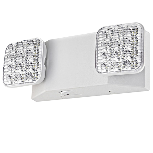 LED Emergency Lighting with Battery Backup,Two Squ 1