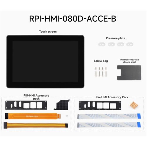 8inch Industrial HMI Touch Display for 5 1280x800 2